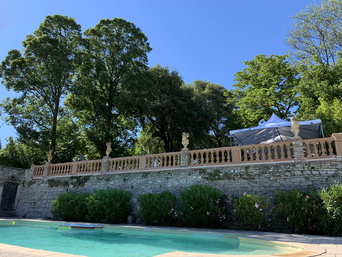 Piscine seminaire entreprise Alès